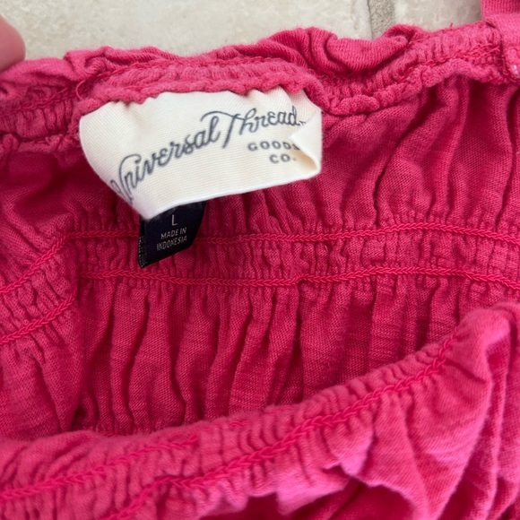 Pink Ruffled Women's Top - Picture 3 of 3